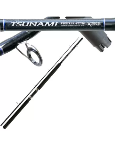 Trabucco Canna Tsunami Fighter Traina Bolentino In 2 Pezzi Canne da pesca Trabucco