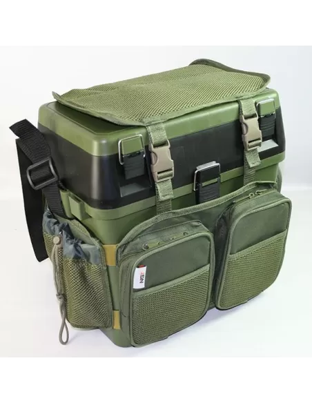 Seat Box Completo di Tasche Tracolla e Piattino Laterale Panchetti Sedie e Accessori