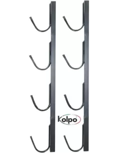 Kolpo Poggia Canne Espositore Da Muro in Metallo Canne da pesca Kolpo