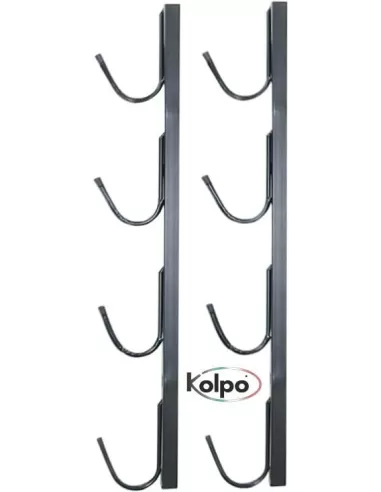 Kolpo Poggia Canne Espositore Da Muro in Metallo Canne da pesca Kolpo