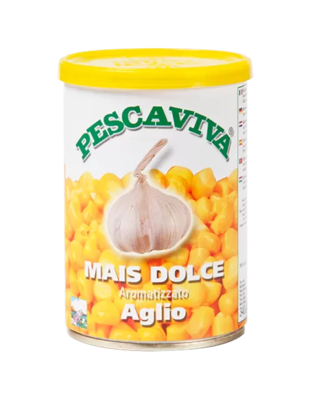 Corn garlic pescaviva