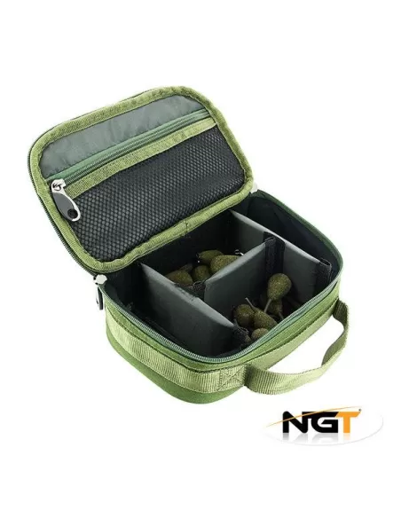Ngt Astuccio Porta Piombi e Accessori Imbottito con Scomparti Carpfishing NGT