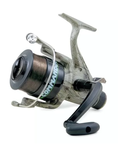 Carpfishing mulinello Free Spool System Commando Con Filo Mulinelli da Pesca Lineaeffe