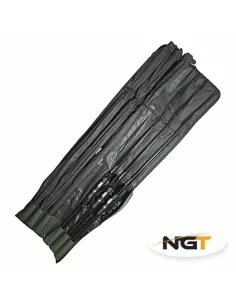 3 + 3 Carp Fishing rod holders Sheath NGT Reeds 
