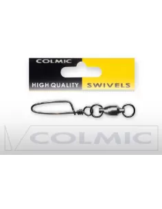 Colmic Snap Swivels Anti opening and Bearing 