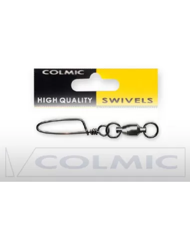 Colmic Girelle Con Moschettone Anti Apertura e Cuscinetto  Minuteria Colmic