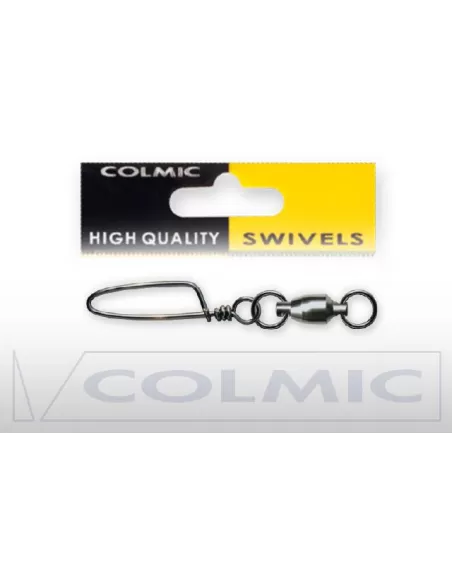 Colmic Girelle Con Moschettone Anti Apertura e Cuscinetto  Minuteria Colmic