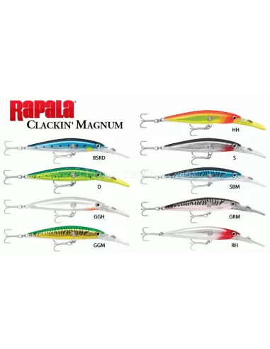 Rapala Clackin' Magnum 11 cm Esche Artificiali Rapala
