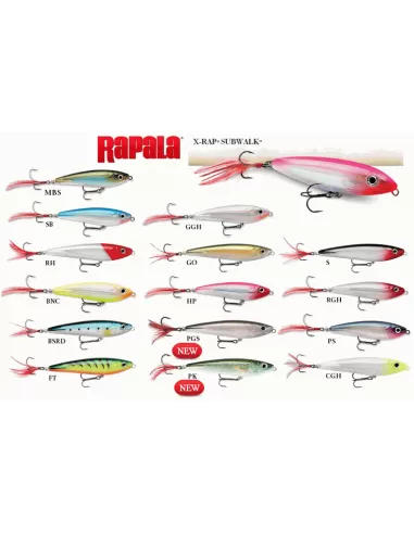 Rapala X-Rap Sub Walk 15 cm - fishing tackle