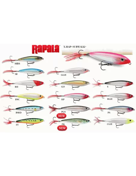 Rapala X-Rap Sub Walk 15 cm - fishing tackle