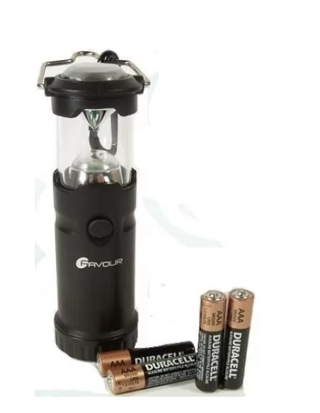 Favour Lanterna Led Con Moschettone Lampade e luci chimiche Altro