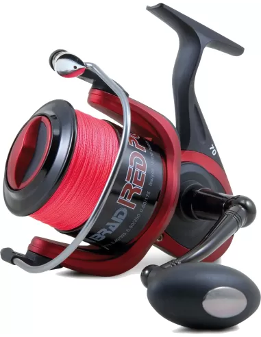Mulinello Braid Red Power II 6 Cuscinetti Mulinelli da Pesca Lineaeffe