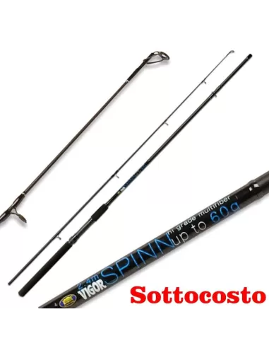 Lineaeffe Canna da pesca Vigor Spin Spinning 30 gr Canne da pesca Lineaeffe