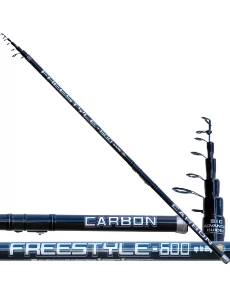 Canna da Pesca Bolognese Freestyle in Carbonio up to 25 gr Canne da pesca Lineaeffe