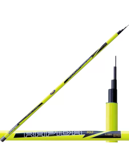 Canna da Pesca Fissa Fiorentina Rapida Carbon Pole Canne da pesca Lineaeffe