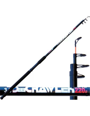 Canna da pesca Deep Crawler Super Potente Up To 220 gr Canne da pesca Lineaeffe