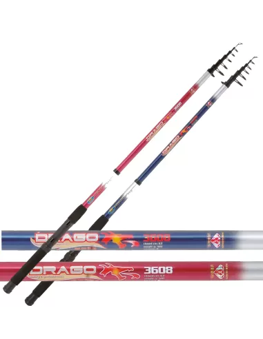 Lineaeffe Canna da Pesca Drago Azione 20-80 grammi Canne da pesca Lineaeffe