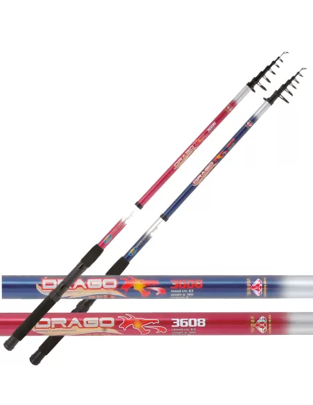 Lineaeffe Canna da Pesca Drago Azione 20-80 grammi Canne da pesca Lineaeffe