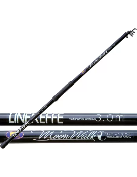 Canna da Pesca Fondo Moon Walk Azione 60-120 gr Canne da pesca Lineaeffe