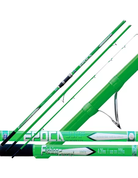 Canna da Pesca Surf Casting 3 Pezzi Epoca Surf Fishing Ferrari Canne da pesca Fishing Ferrari