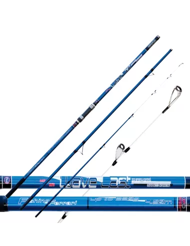 Fishing Ferrari Canna da Pesca Surf Casting 3 Pezzi Wave Cast 220 gr Canne da pesca Fishing Ferrari