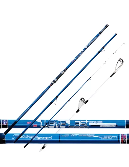 Fishing Ferrari Canna da Pesca Surf Casting 3 Pezzi Wave Cast 220 gr Canne da pesca Fishing Ferrari