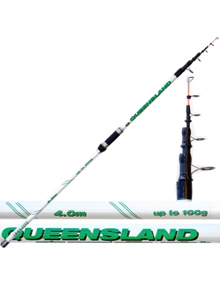 Canna da Pesca Beach Ledgering Queensland 100 grammi Canne da pesca Lineaeffe