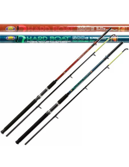 Canna da Pesca Potente Hard Boat 250 - 500 grammi Canne da pesca Lineaeffe