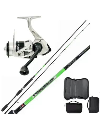 Kit Pesca Spinning Trout Area Canna 180 cm + Mulinello + Porta Spoon Kit da pesca Kolpo
