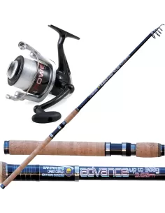 Bottom Fishing Kit Fishing Rod Advance + Vigor Power + Wire 
