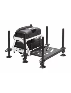 Trabucco Panchetto GNT X36 Black Red White Edition + Poggia canna Omaggio Panchetti Sedie e Accessori Trabucco