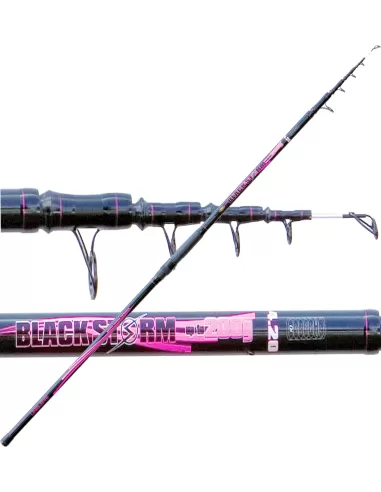 Canna da Pesca Black Storm 200 gr Surf Casting Canne da pesca Lineaeffe