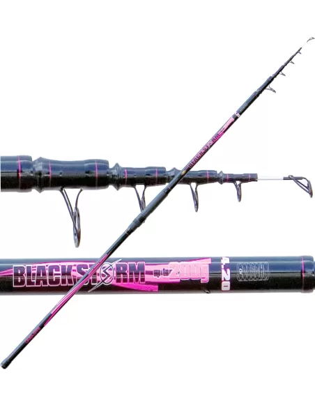 Canna da Pesca Black Storm 200 gr Surf Casting Canne da pesca Lineaeffe