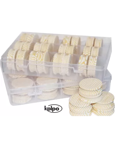 Kolpo Scatola Completa di 24 Avvolgilenza In Eva Per Lenze Accessori mare Kolpo