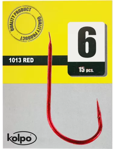 Kolpo Ami da Pesca 1013 red Rossi Ami sfusi Kolpo
