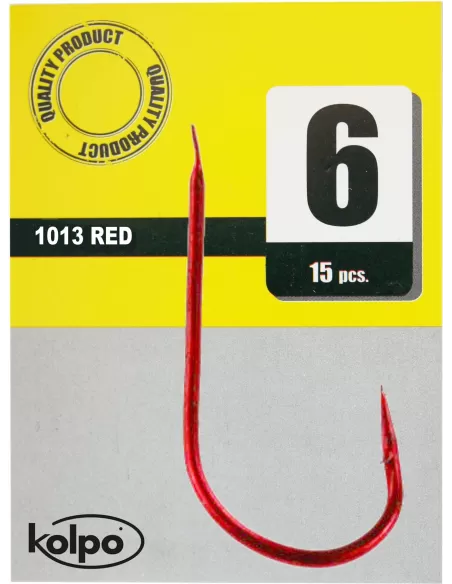 Kolpo Ami da Pesca 1013 red Rossi Ami sfusi Kolpo