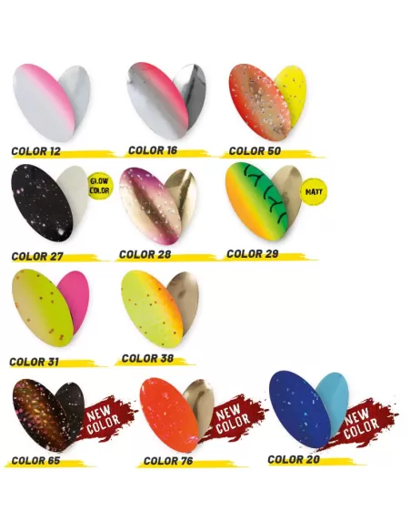 Herakles Spike Spoon Trout Area Spinning 1,0 gr Esche Artificiali Herakles