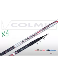 Colmic Canne Teleregolabili Kansas Trout Canne da pesca Colmic