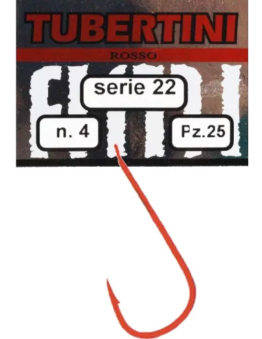 Tubertini Ami Serie 22 Storto Amo Rosso 25pz Ami sfusi Tubertini