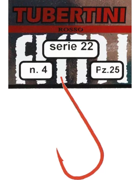 Tubertini Ami Serie 22 Storto Amo Rosso 25pz Ami sfusi Tubertini