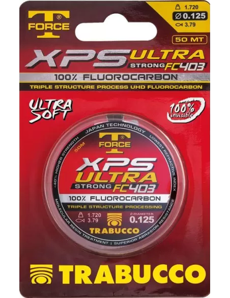 Trabucco XPS Ultra Strong FC 403 T-Force Fluorocarbon mt.50 Trabucco Fishing Lines