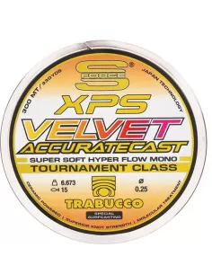 Trabucco Filo Velvet Accurate Cast 300 Mt Surf  Fili da pesca Trabucco