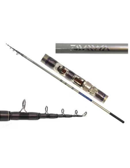 Daiwa Canne Crosscast Tele Surf Canna Da Pesca Telescopica Canne da pesca Daiwa