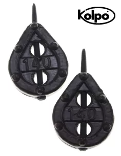 Kolpo Top Lead Rst Inline Piombi Scorrevoli Pesca 2 pz Carpfishing Kolpo