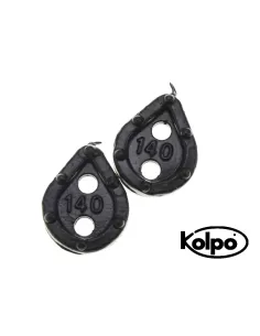 Lead Fishing Sinkers With Swivel Top Rtd Kolpo 2pz 