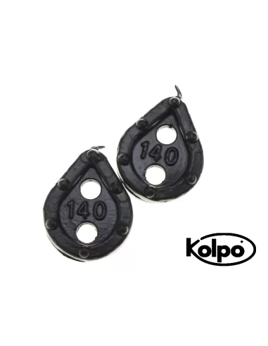 Kolpo Top Lead Rst Piombi Pesca Con Girella 2pz Carpfishing Kolpo