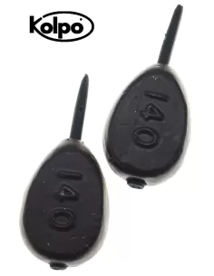 Kolpo Top Lead Pr Piombi Pesca Inline 2pz Carpfishing Kolpo
