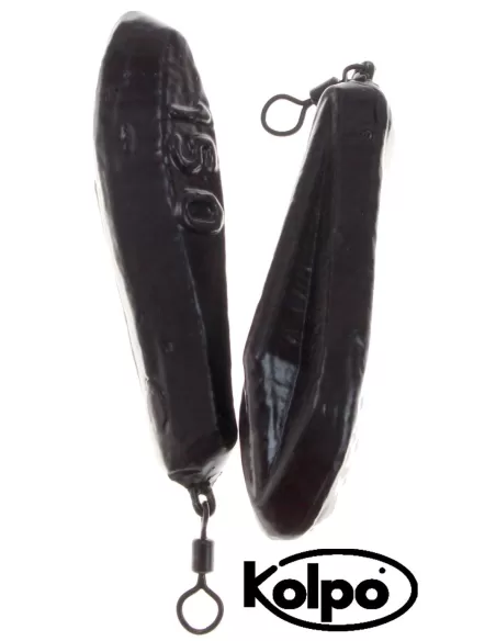 Kolpo Top Lead Trio Piombi Pesca con Girella 2pz Carpfishing Kolpo