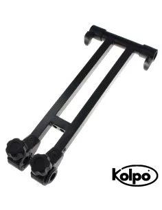 Kolpo Supporto Ombrellone Pesca Doppio Top Panchetti Sedie e Accessori Kolpo