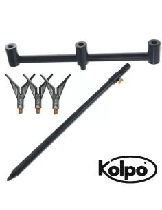 Telescopic Fishing rods with Rests Kit Kolpo 